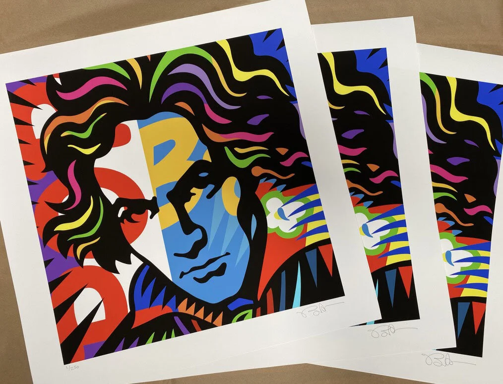 Global Ode to Joy - Beethoven 250 Artwork — Burton Morris Collection